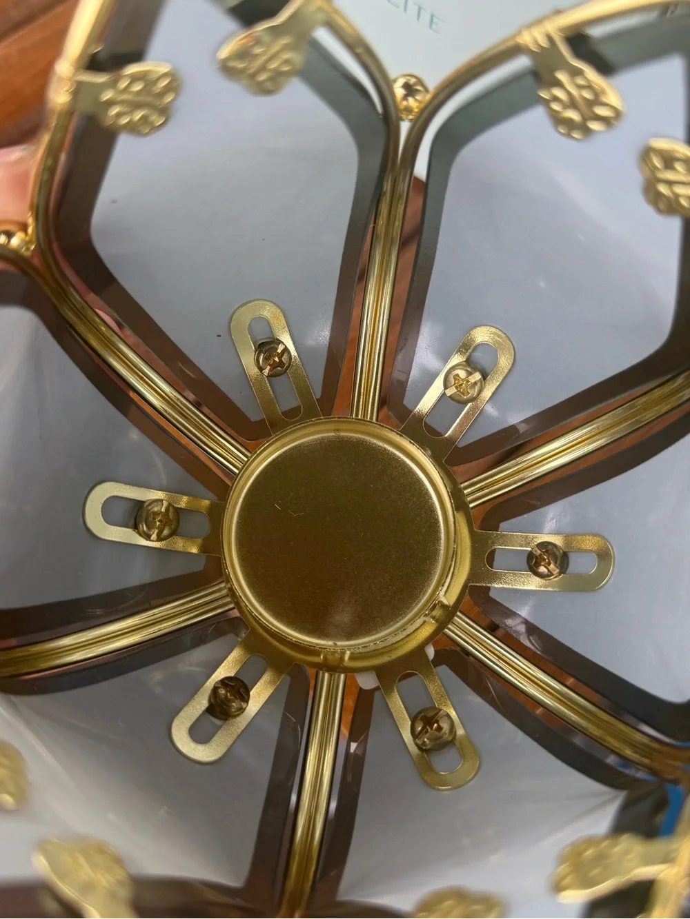 Vintage PartyLite Lotus Tea light Candle Holder